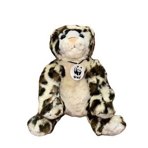 Build A Bear Workshop Leopard WWF World Wildlife Fund 2005 Collectible Plush Toy